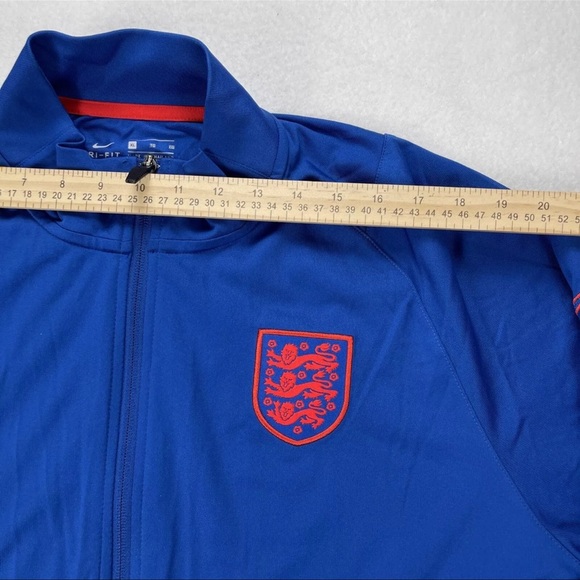 Nike England 2020 2021 Men’s Football Soccer Track Jacket Sz XL - Picture 8 of 14